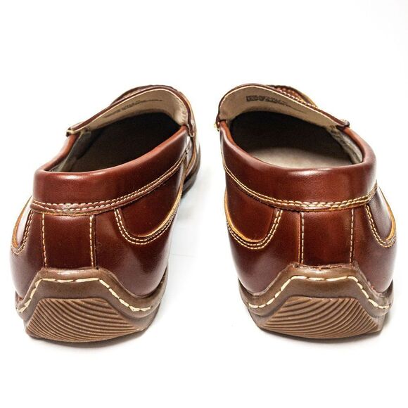 Nunn Bush Cale Driving Loafers Cognac Sz 8.5M - Picture 4 of 8